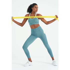 Tommy Life 97254 Mint Yeşili Sırt Detaylı Askılı Dar Kalıp Kadın Büstiyer