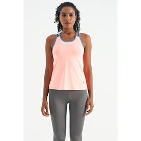 Tommy Life 97258 Yavruağzı Çift Askılı Sırt Detaylı Standart Kalıp Kadın Spor Atlet