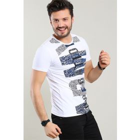 Tommy Life Baskılı Siyah Erkek T-Shirt
