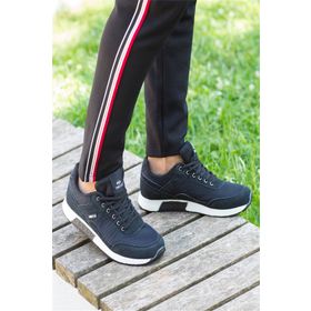 Tommy Life Siyah Erkek Süet Spor Ayakkabı