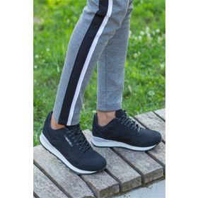Tommy Life Siyah Erkek Süet Spor Ayakkabı