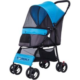 Tommy Mavi 67x47x98 cm Max 15 kg Evcil Hayvan Arabası