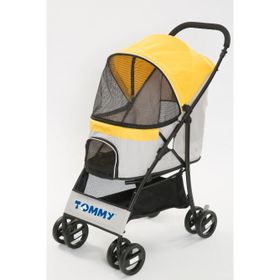 Tommy Sarı 67x47x98 cm Max 15 kg Evcil Hayvan Arabası