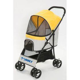 Tommy Sarı 67x47x98 cm Max 15 kg Evcil Hayvan Arabası
