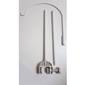 Tommybaby 130 cm Beyaz Kanca Demiri Cibinlik