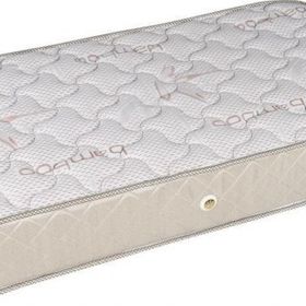 Tommybaby 80 X 130 beyaz Bamboo Soft Ortapedik Bebek Yaylı Yatak