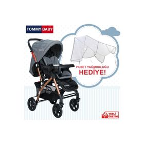 Tommybaby Al-1 2019 Eagle Alüminyum Lüx Çift Yön Bebek Arabası Füme