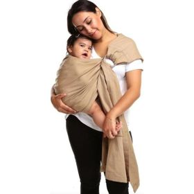 Tommybaby Bej Baby Sling Bebek Taşıma Kangurusu