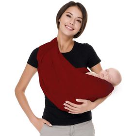 Tommybaby Bordo Calvin Sling Bebek Taşıma Kangurusu