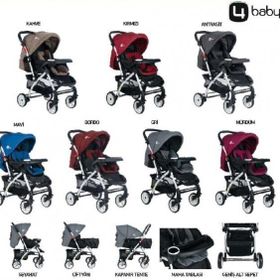 Tommybaby Eagle Gold Alüminyum Lüx Çift Yön Gri Bebek Arabası