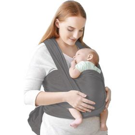 Tommybaby Gri Baby Sling Bebek Taşıma Kangurusu