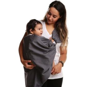 Tommybaby Gri Baby Sling Bebek Taşıma Kangurusu