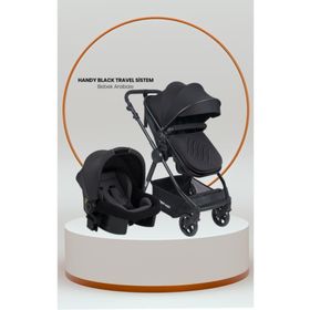 Tommybaby Handy Black New Travel Seyahat Sistem Bebek Arabası