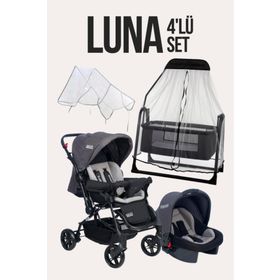 Tommybaby Luna 4 Adet Beşik Bebek Arabası Puset Yağmurluğu