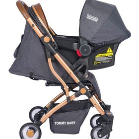 Tommybaby Mia Gold Kabin Boy Travel Kahverengi Bebek Arabası