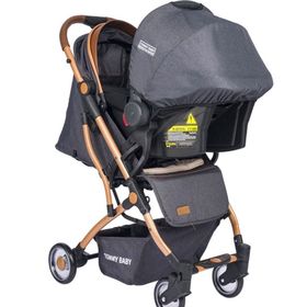 Tommybaby Mia Gold Kabin Boy Travel Kahverengi Bebek Arabası