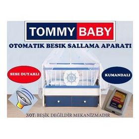 Tommybaby Otomatik Lüx Bebek Beşik Sallama Mekanizması