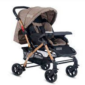 Tommybaby TB-980 Gri Gold Çift Yön Lüx Bebek Arabası Puset