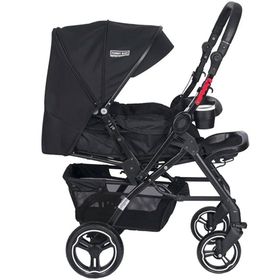 Tommybaby Tornado Plus Black Alüminyum Lüx Çift Yön Bebek Arabası