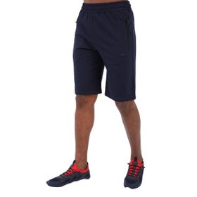 Tommylife 81136 Siyah Gizli Fermuar Arka Cepli Bağcıklı Standart Kalıp Erkek Şort