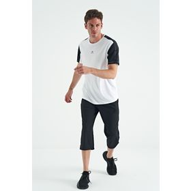 Tommylife 83096 Siyah Bağcıklı Standart Kalıp Fermuar Cepli Aktif Spor Erkek Kapri
