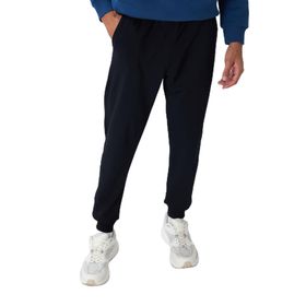 Tommylife 84652 Siyah Klasik Cepli Standart Kalıp Manşetli Erkek Eşofman Altı