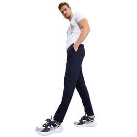 Tommylife 84682 İndigo Bağcıklı Cepli Standart Kalıp Klasik Paça Erkek Eşofman Alt