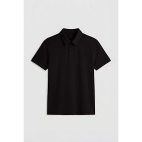 Tommylife 87768 Saks Basic Göğüs Logolu Standart Kalıp Triko Polo Yaka Erkek T-Shirt