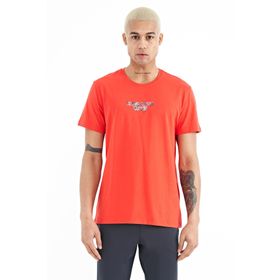 Tommylife 88203 Fiesta Yazı Baskılı O Yaka Standart Kalıp Erkek T-Shirt
