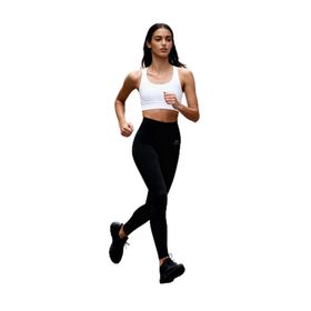 Tommylife 94011 Siyah Yüksek Bel Toparlayıcı Slim Fit Dar Paça Kadın Tayt