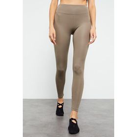 Tommylife 94545 Pudra Yüksek Bel Streç Slim Fit Dar Paça Kadın Tayt