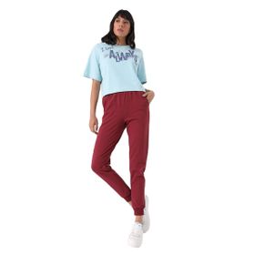 Tommylife 94561 Siyah Yüksek Bel Jogger Rahat Form Manşetli Kadın Eşofman Altı