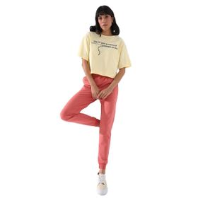 Tommylife 94561 Siyah Yüksek Bel Jogger Rahat Form Manşetli Kadın Eşofman Altı