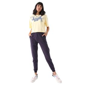 Tommylife 94561 Siyah Yüksek Bel Jogger Rahat Form Manşetli Kadın Eşofman Altı