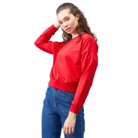 Tommylife 97114 Kırmızı Kadın Sweatshirt