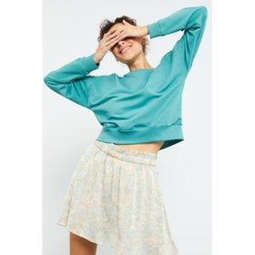 Tommylife 97114 Mint Yeşili Kadın Sweatshirt