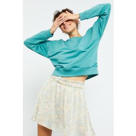 Tommylife 97114 Mint Yeşili Kadın Sweatshirt