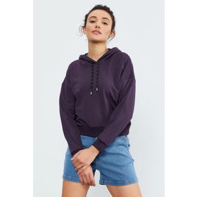 Tommylife 97115 Mor Kadın Sweatshirt