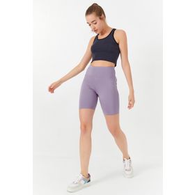 Tommylife 97162 Antrasit Kadın Crop Top Bluz