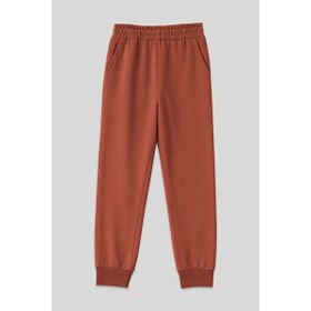Tommylife Gri Melanj Yüksek Bel Jogger Rahat Form Manşetli Kadın Eşofman Alt