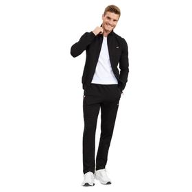 Tommylife Siyah 85072 Fermuarlı Erkek Eşofman Takımı