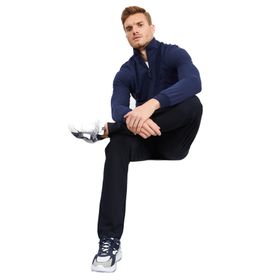Tommylife Siyah 85152 Fermuarlı Erkek Eşofman Takımı