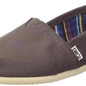 Toms Alpargata Gri Düz Kadın Terlik