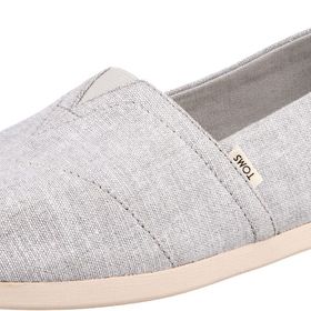 Toms Alpargata Gri Düz Kadın Terlik