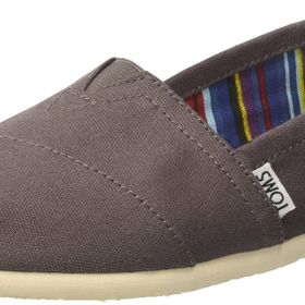 Toms Alpargata Gri Düz Kadın Terlik