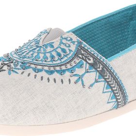 Toms Alpargata Gri Düz Kadın Terlik