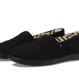 Toms Alpargata Plus Siyah Kadın Terlik