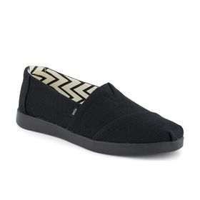 Toms Alpargata Plus Siyah Kadın Terlik