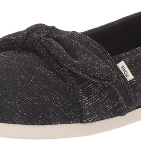 Toms Alpargata Siyah Düz Kadın Terlik