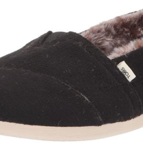 Toms Alpargata Siyah Düz Kadın Terlik